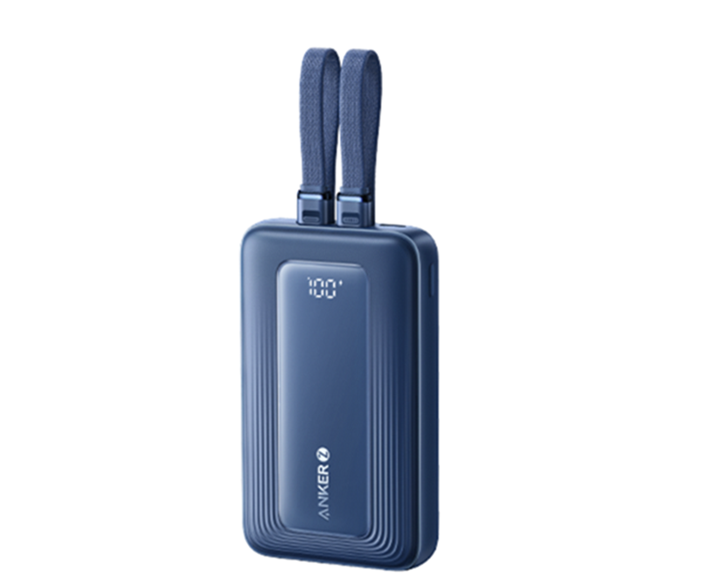 BowLift | 2024 New Fast-Charging Power Bank, 20,000mAh High Capacity with Built-In Cable