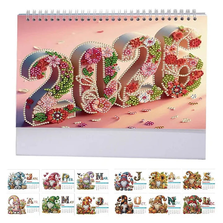 BowLift | GlimmerCraft - Shiny 2026 DIY Calendar to Beautify Your Workspace