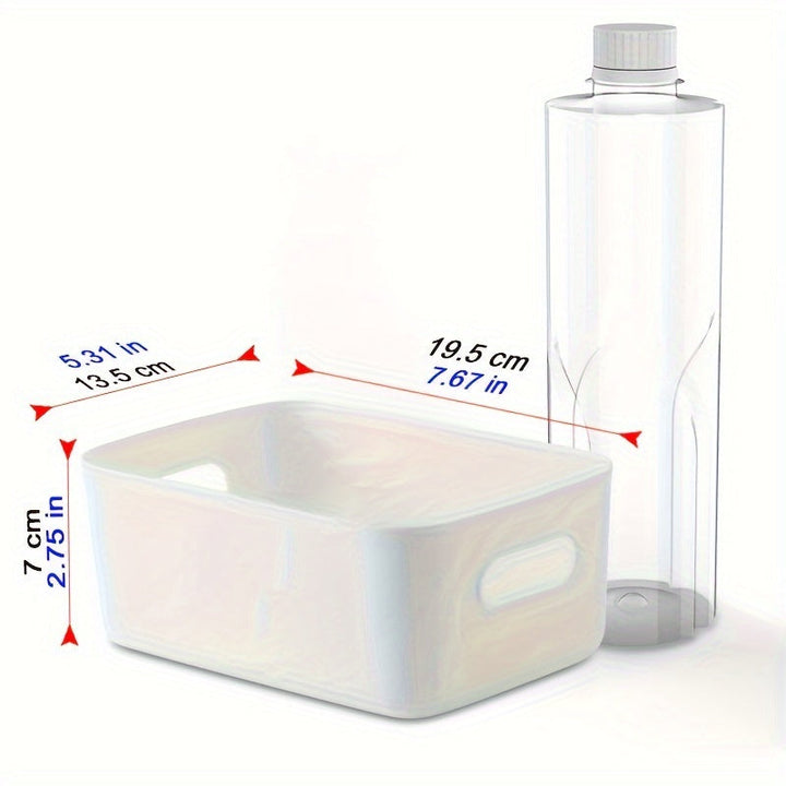 OrganiseerGemak - Set of 10 Wall Storage Boxes for Cosmetics and Snacks Bowlift