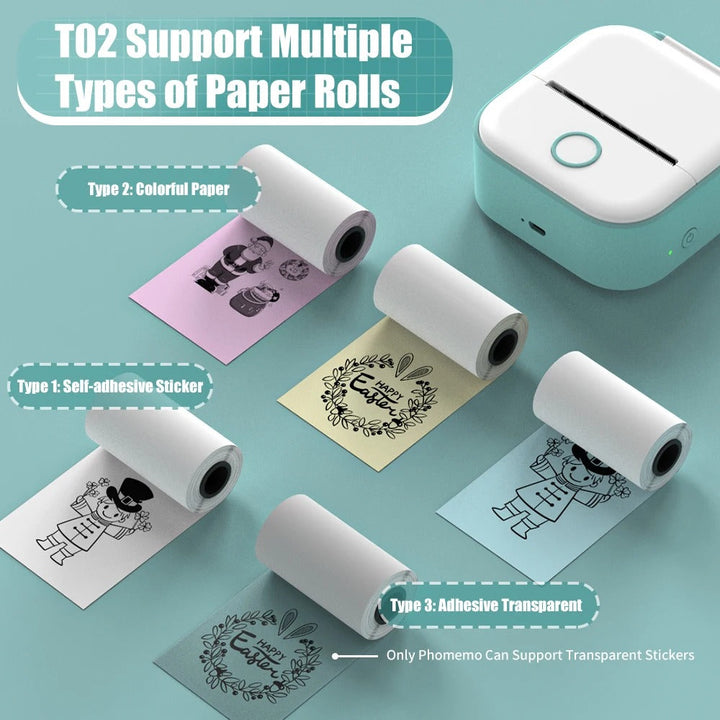 PocketPrint Mini – Portable Thermal Photo Printer without Ink | Bowlift