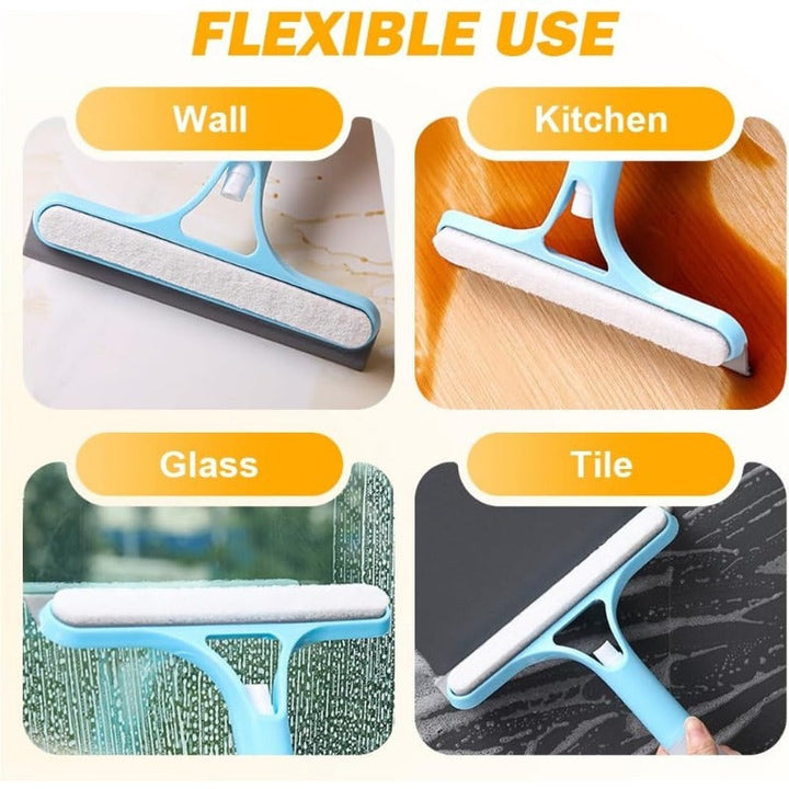 BowLift | BrightSwipe 3 in 1 Window Squeegee Cleaner with Spray Bottle