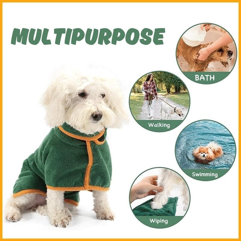BowLift | mamymarket™ - Super absorbent pet bathrobe
