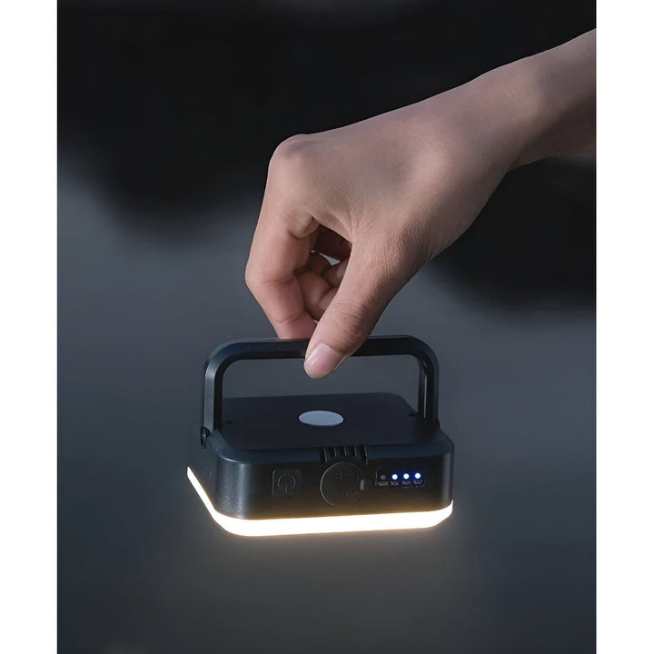 MagnaGlow – Magnetic rechargeable LED lamp with round, compact design Bowlift