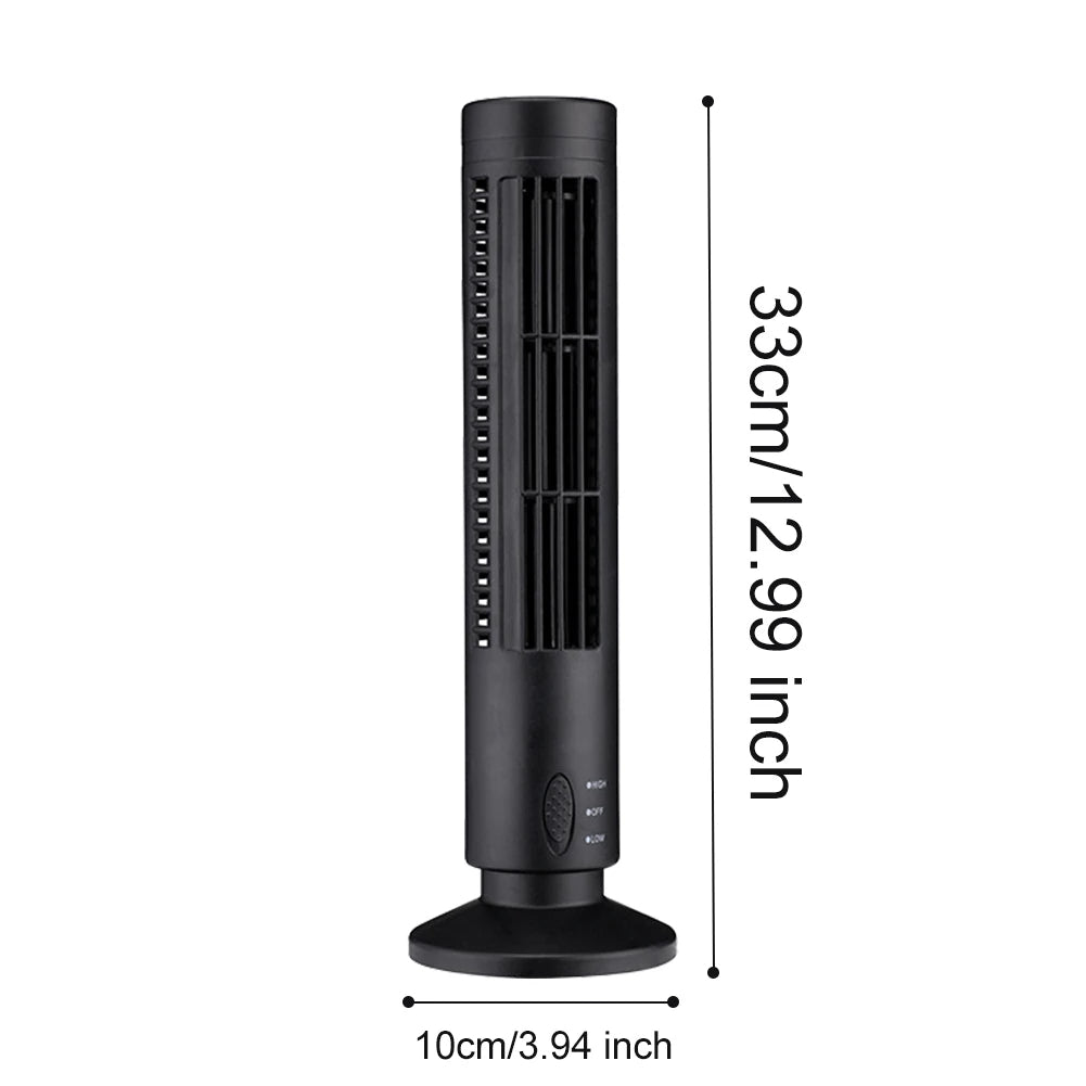 Mini Desktop Air Conditioner with USB Bladeless Cooling | Bowlift