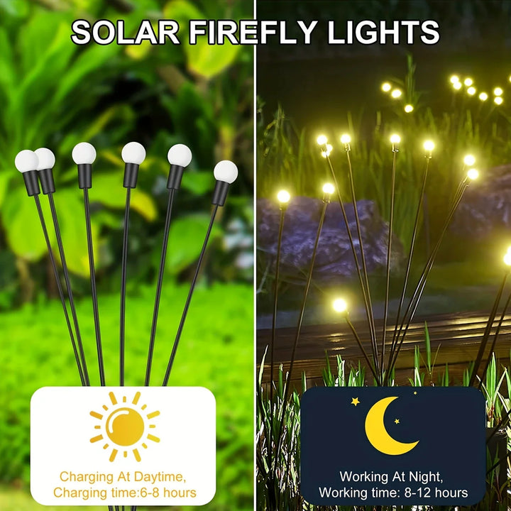 BowLift | LED Solar Garden Light with Flexible Light Balls – Waterproof Decorative Light for Beds and Paths