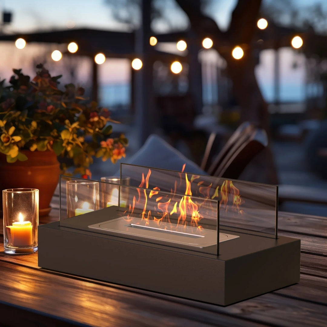 GlowMist Luxury Table Fireplace Bowlift