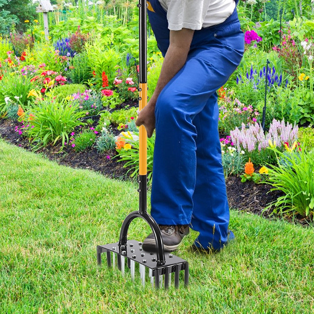 Lawn aerator aerifier verticutter for compacted soils | Bowlift