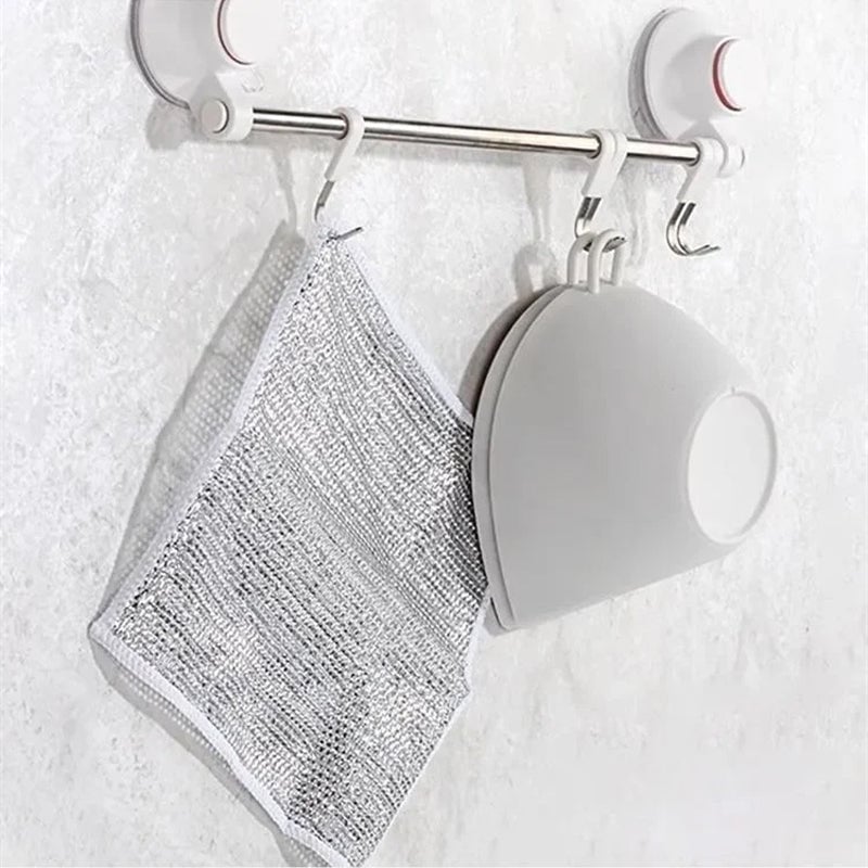 BowLift | Multipurpose Wire Dishwashing Rags for Wet and Dry