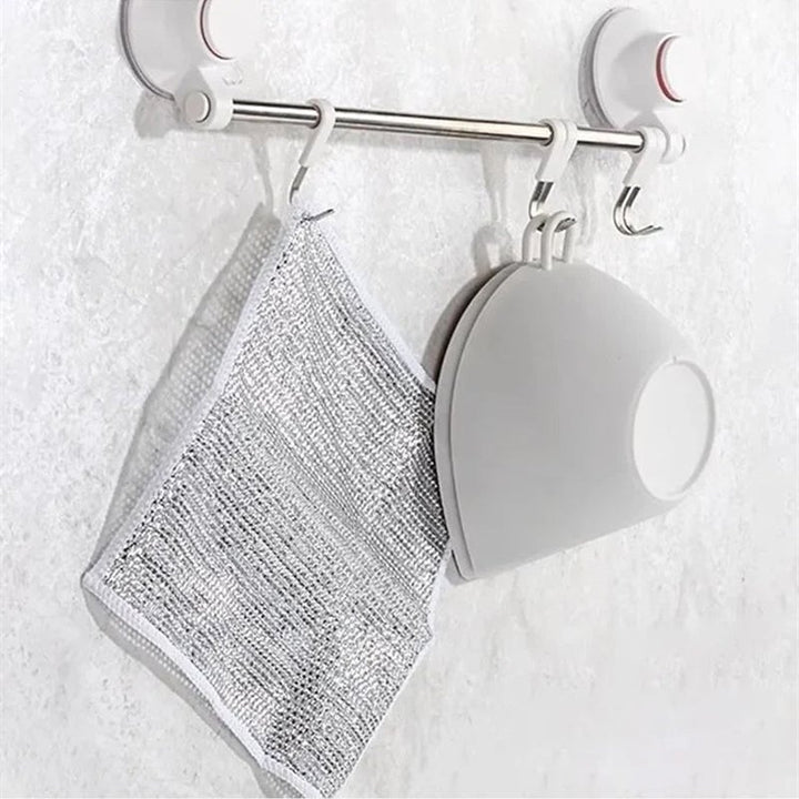 BowLift | Multipurpose Wire Dishwashing Rags for Wet and Dry