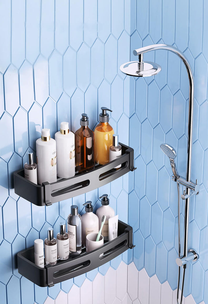 BowLift | Stylish SilverCaddy - Perfect Bathroom Organizer for All your Essentials