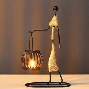 Retro Elegant Candle Holder for Interior Bowlift