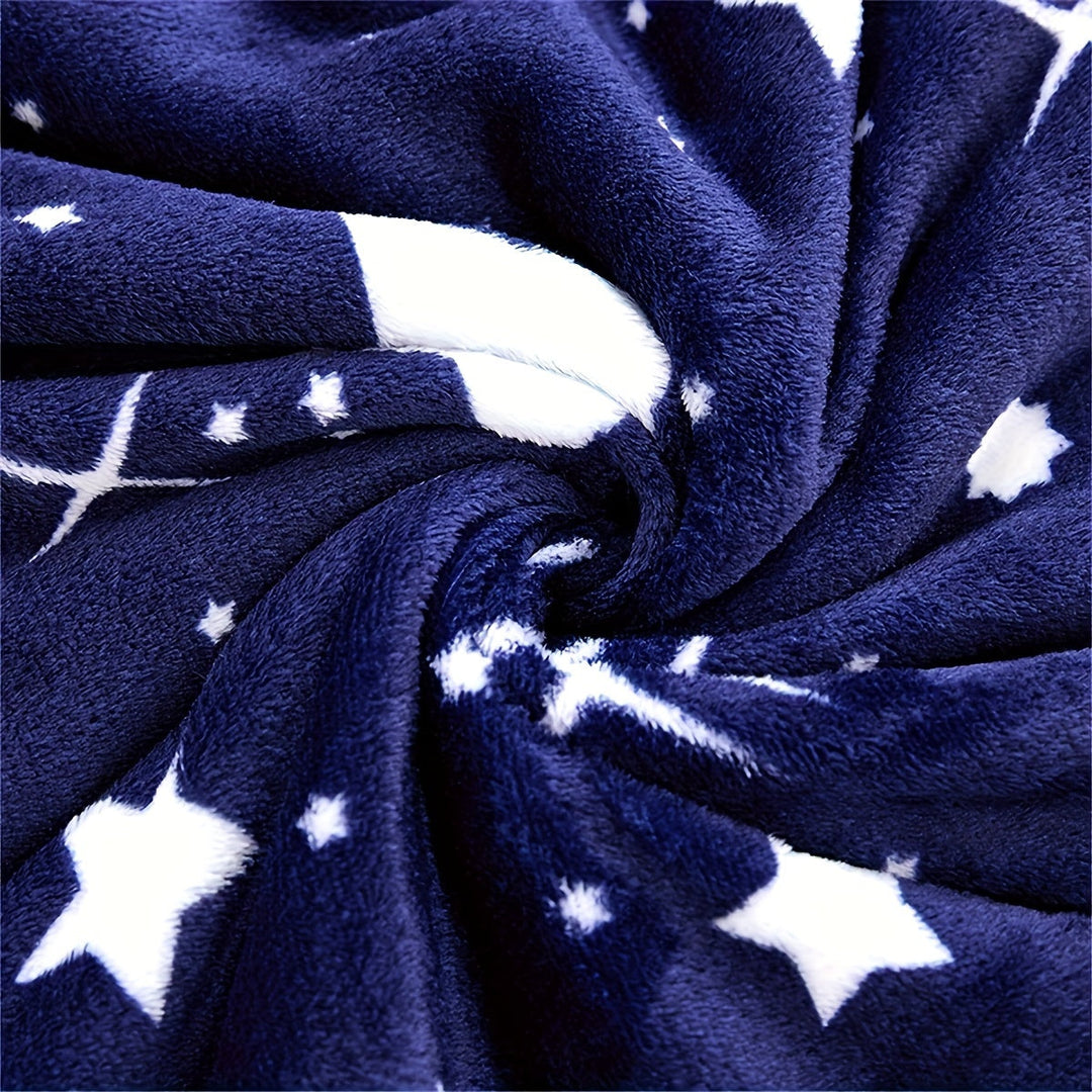 MeteorFleece – Soft Fleece Blanket with Meteor Pattern Bowlift