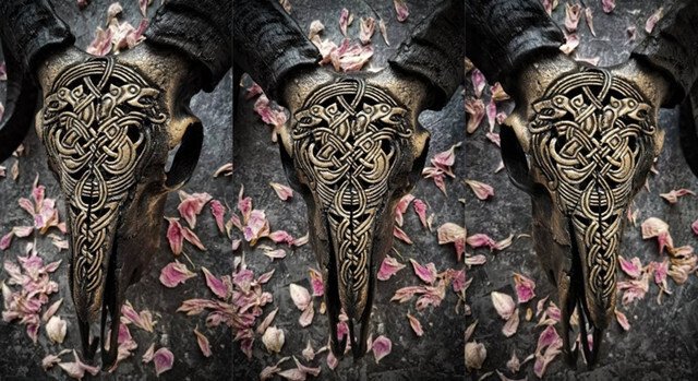 BowLift | Carved Ram Skull