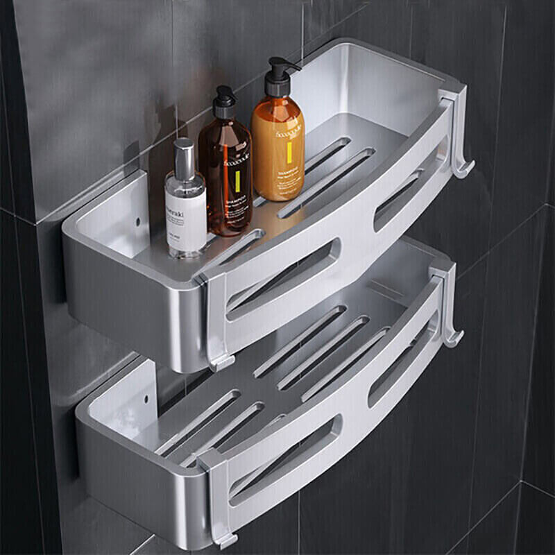 BowLift | Stylish SilverCaddy - Perfect Bathroom Organizer for All your Essentials