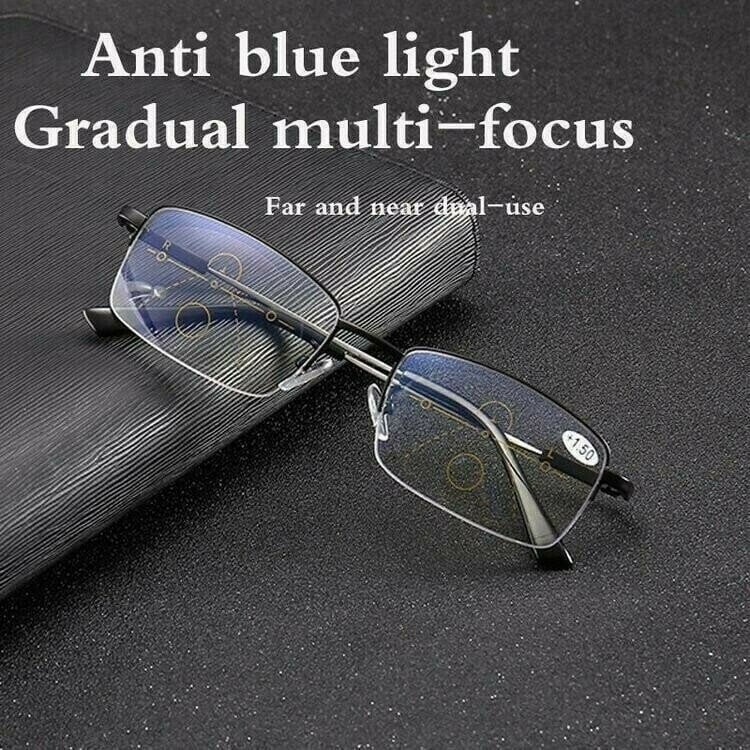 BowLift | Third Generation Titanium Progressive Far And Near Dual-Use Reading Glasses
