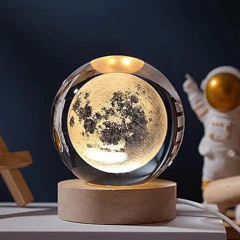 3D Crystal Ball Night Lamp Bowlift
