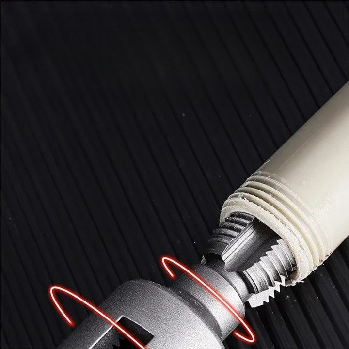 BowLift | Pipe Thread Reamer & Edge Cutter Drill Attachment Tool