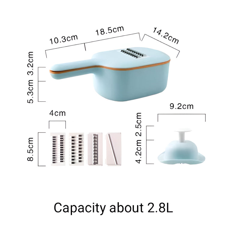 BowLift | Versatile Vegetable Cutter and Mandoline Slicer for Kitchen