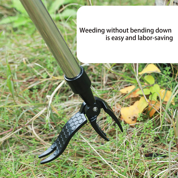 BowLift | Weed Puller without Bending – Root Remover with Scoop Clip for the Garden