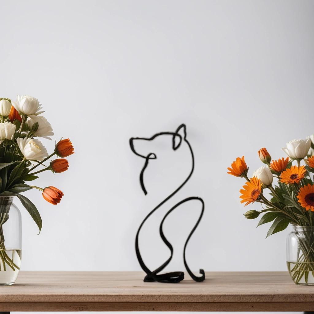 Abstract Dog Sculptures - CanineArt Bowlift