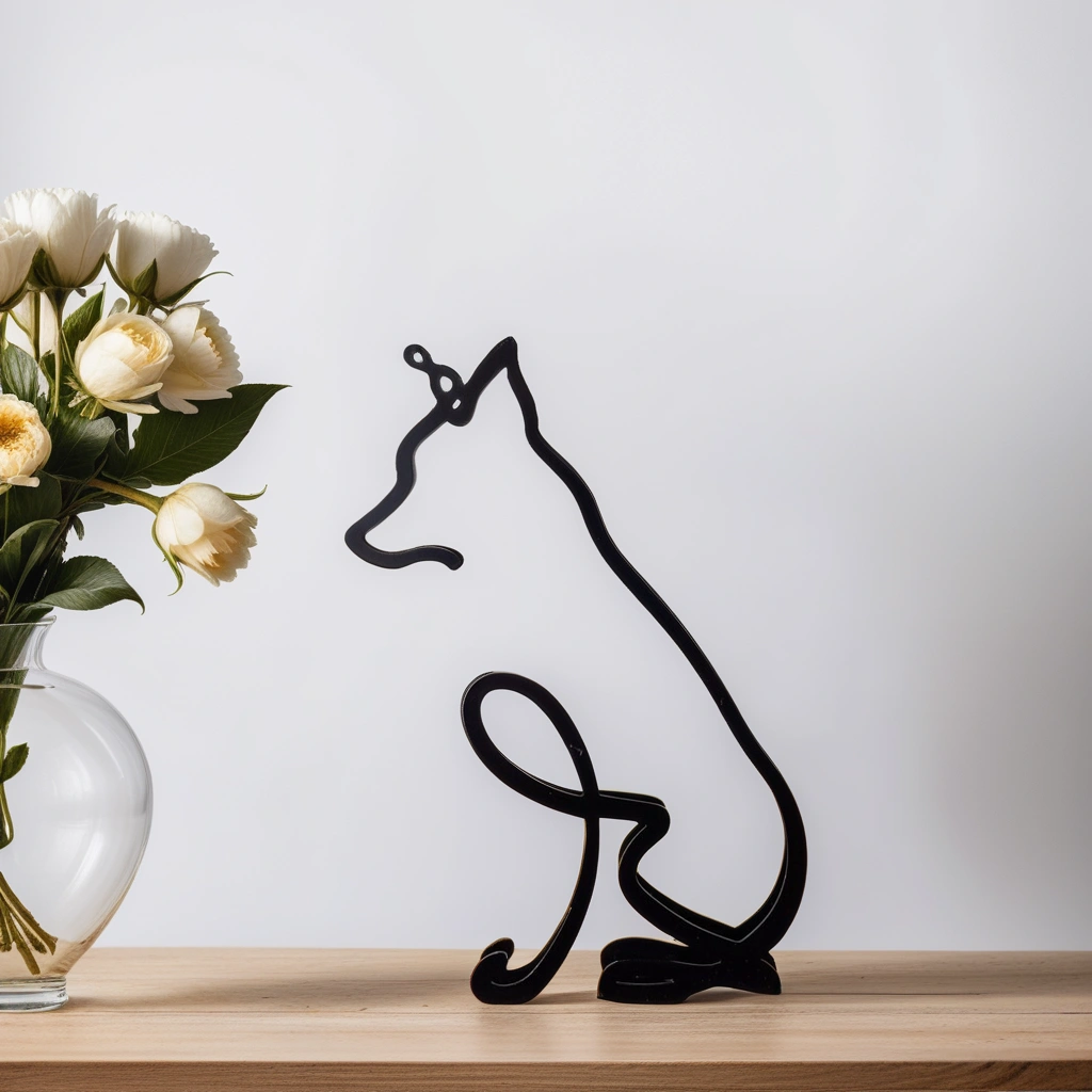 Abstract Dog Sculptures - CanineArt Bowlift