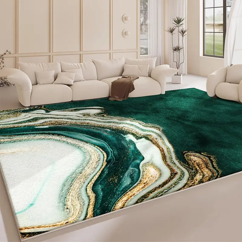BowLift | Area Rug Modern Abstract Marble Polyester