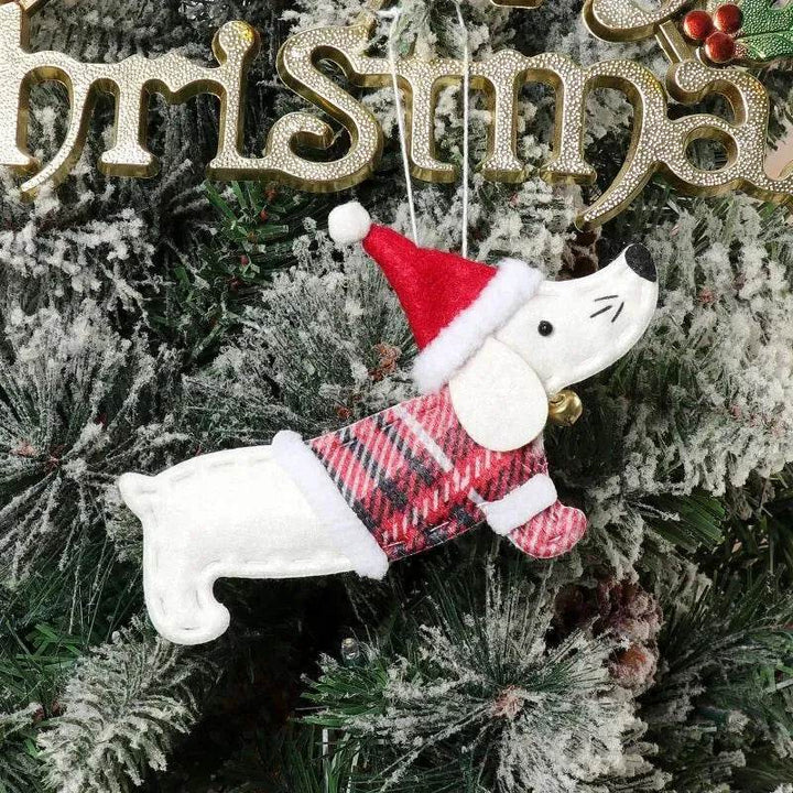 BowLift | Christmas Decorations Dressing Sausage Dog Small Pendant