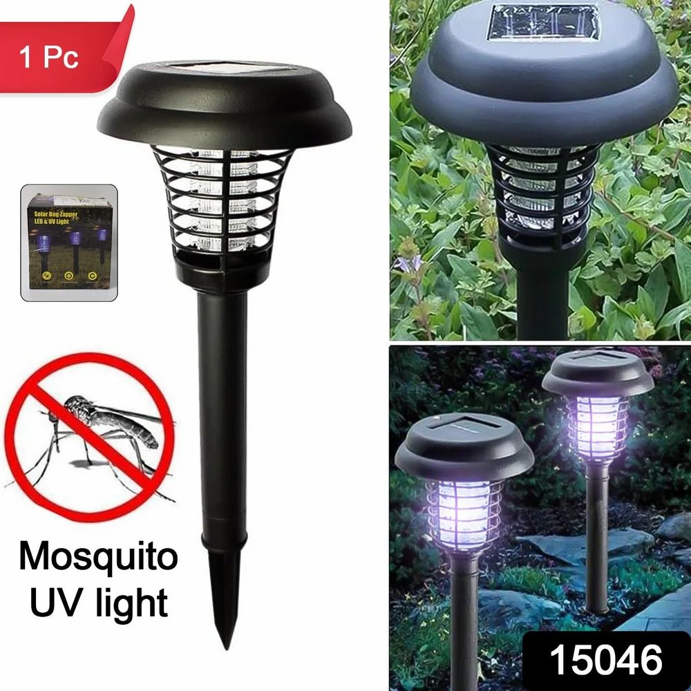 BowLift | Solar Insect Killer with LED Light – Waterproof Garden Light for Mosquito Repulsion