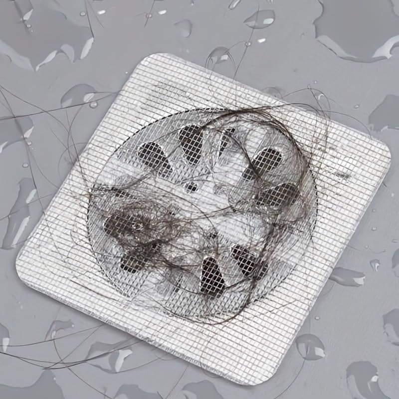 BowLift | Disposable Drain Cover Stickers – Hair Catcher & Insect Blocker