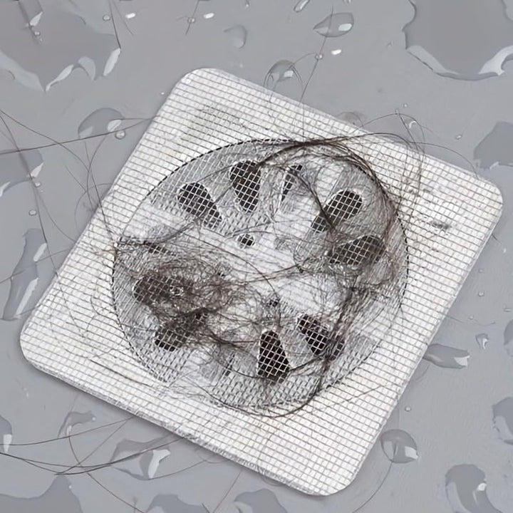 BowLift | Disposable Drain Cover Stickers – Hair Catcher & Insect Blocker
