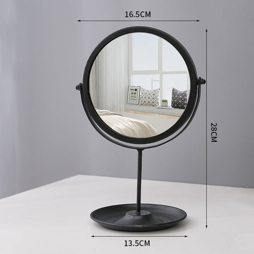 BowLift | Creative Metal Vanity Mirror with Multifunctional Jewelry Storage