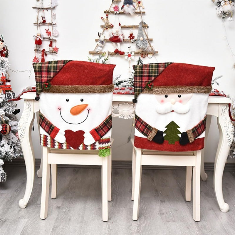 BowLift | CheerCover Christmas Chair Covers with Santa Claus