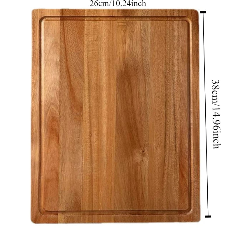 Acacia Wood Cutting Board With Handle Kitchen Chopping Board | Bowlift