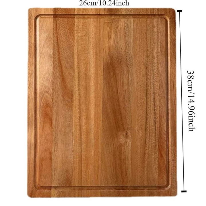 Acacia Wood Cutting Board With Handle Kitchen Chopping Board | Bowlift