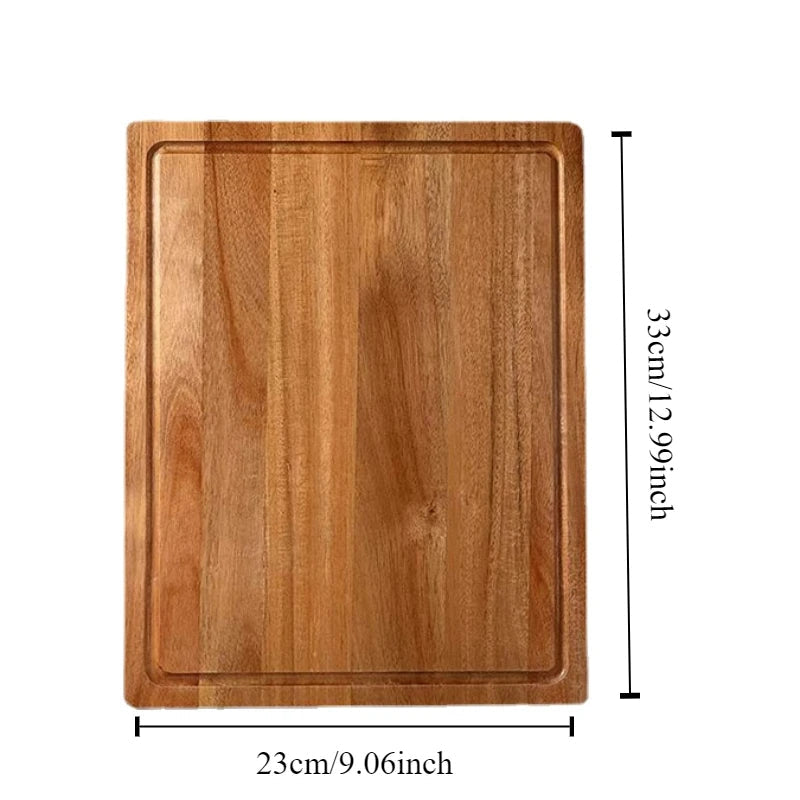Acacia Wood Cutting Board With Handle Kitchen Chopping Board | Bowlift