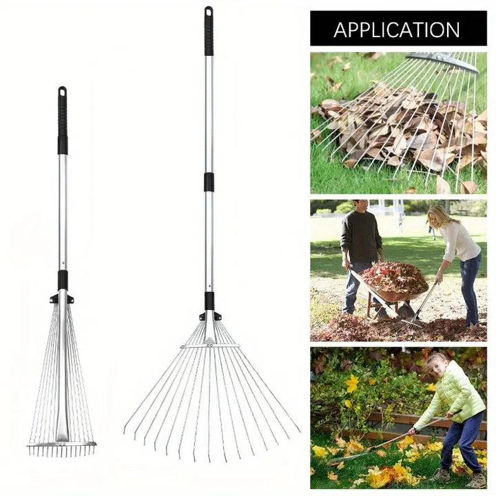 ergonomic garden rake for back-friendly work | Bowlift