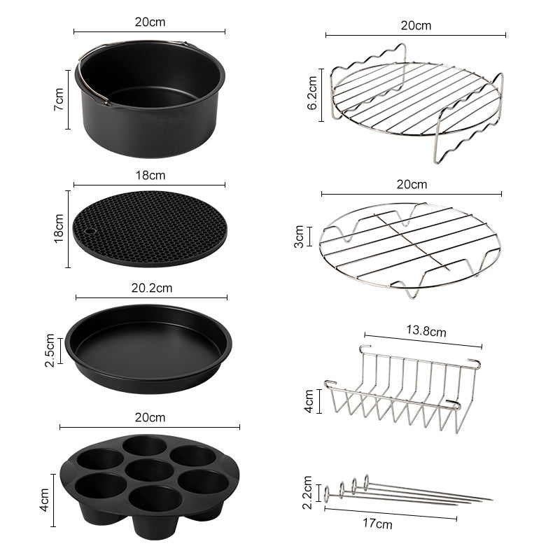 CookMaster Set - Complete Accessories for the Airfryer Bowlift
