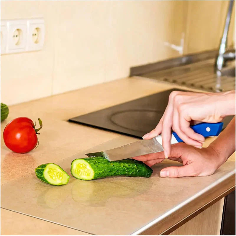 Acrylic Cutting Board with Counter Clear Acrylic Cutting Board for Kitchen | Bowlift