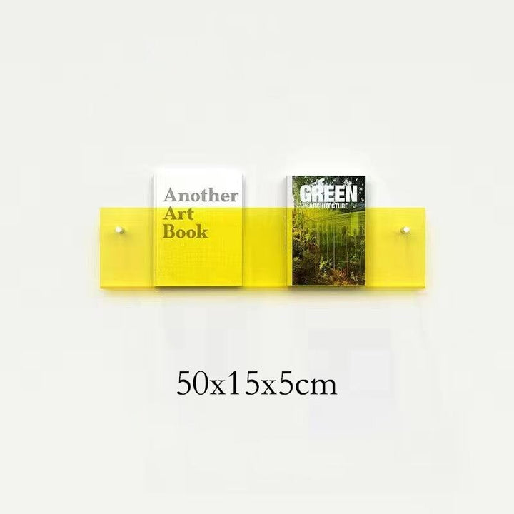 BowLift | Acrylic Wall-mounted 'Floating' Magazine Holder
