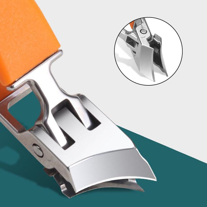 BowLift | Wide Jaw Opening Anti-Splash Slanted Nail Clipper