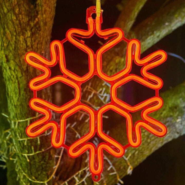 BowLift | SnowGlow - Frosted Snowflake LED light for Winter Elegance
