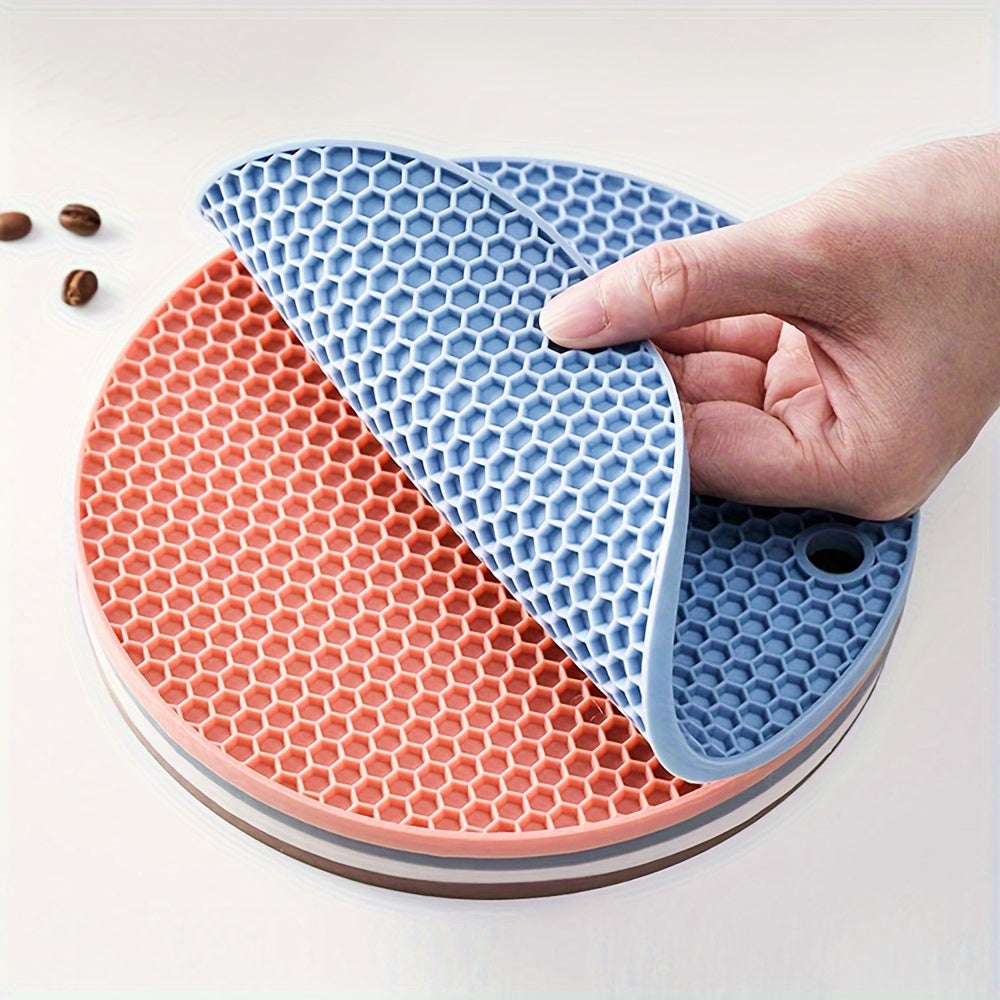 BowLift | Silicone Heat Resistant Trivet Mat Round