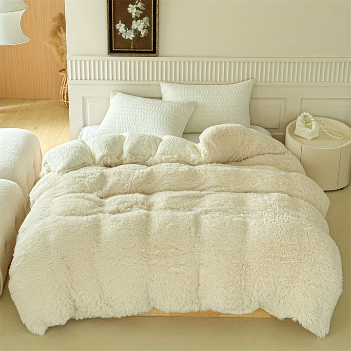 BowLift | Luxury Thick Lambskin Blanket for Warmth and Elegance