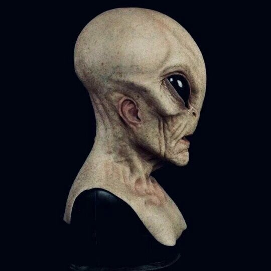 Alien-Mask | Realistic Halloween Costume Accessories | Bowlift