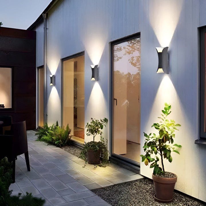 BowLift | Luxuria Outdoor Wall Lamp - UrbanGlow LED Lighting