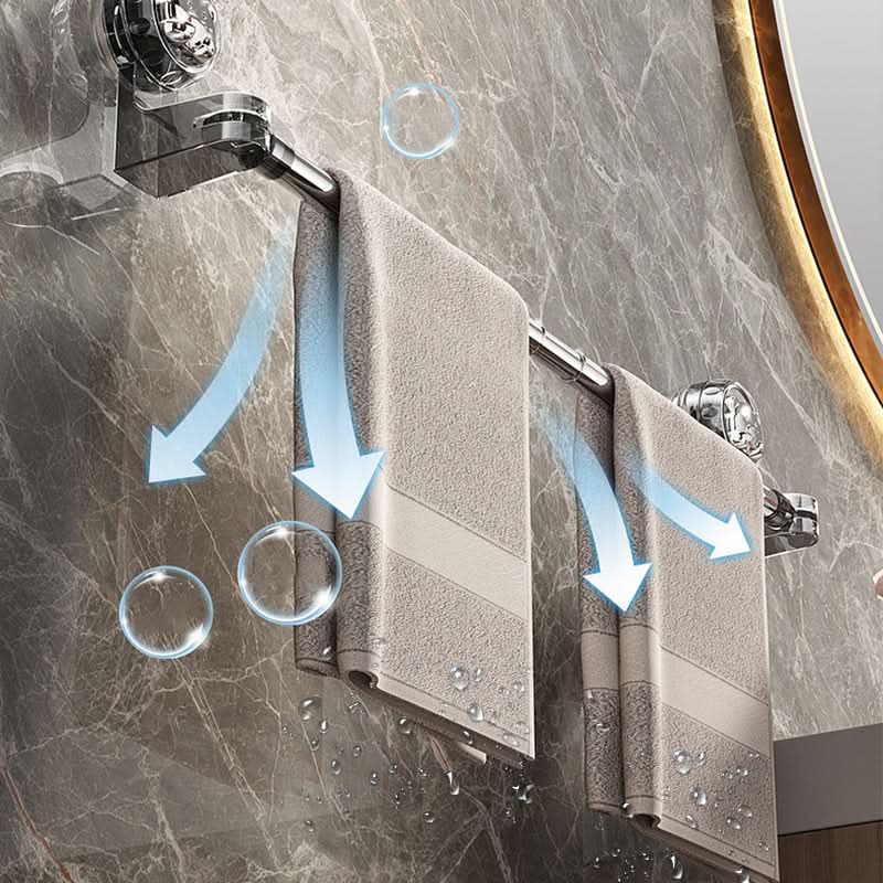 BowLift | FlexiGrip Towel Holder — Unleash your spatial freedom with stylish organization without drilling holes!