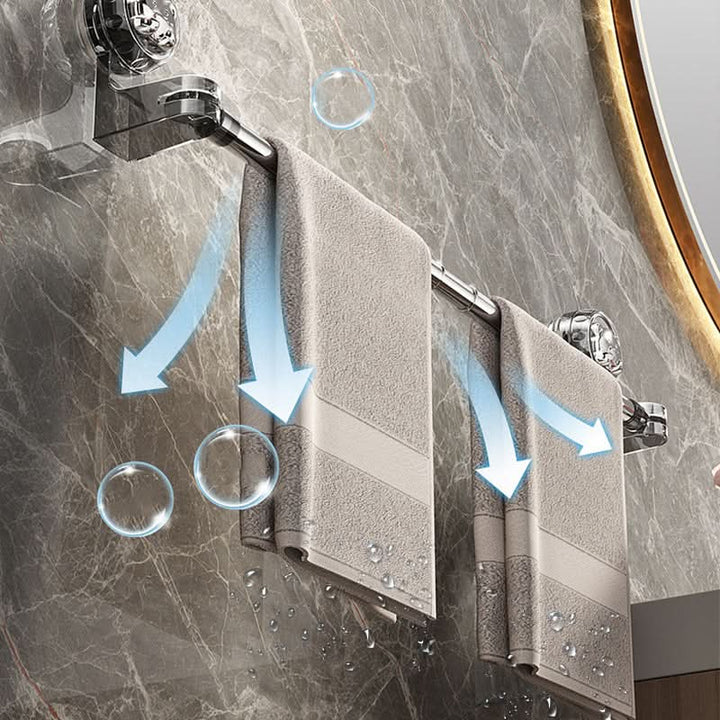 BowLift | FlexiGrip Towel Holder — Unleash your spatial freedom with stylish organization without drilling holes!