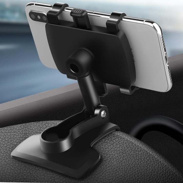 BowLift | Adjustable Car Phone Holder | Anti-Slip Grip & Durable ABS for Safe Navigation and Hands-Free Calls