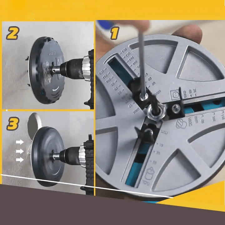 BowLift | DiaMaster Multi – Trident Blade Hole Cutter for Plastic and Aluminum