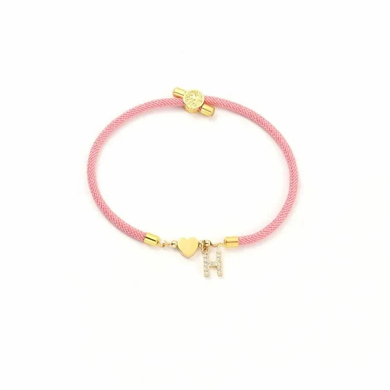 BowLift | Adjustable Shape Letter Initial Bracelets
